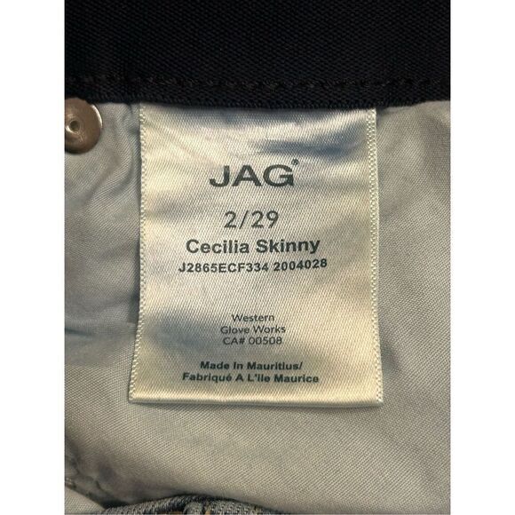 JAG JEAN Cecilia Skinny Jeans Size 2 nwt (4167) - Picture 9 of 10